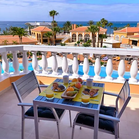 Apartmán Home2book Modern Design Seaview Apt, Pool&terrace Playa de las Americas (Tenerife)